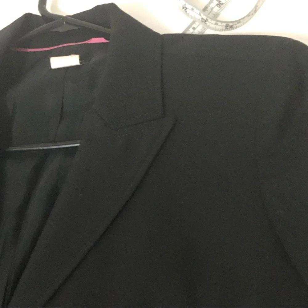J. Crew Black ‎ 96% wool 4% Spandex Women’s Jacket Sz 12